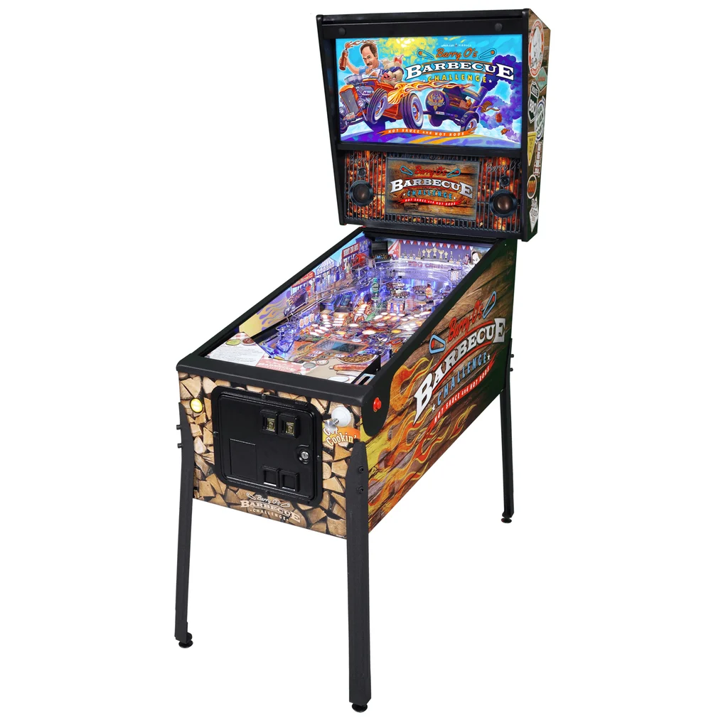 American Pinball Barry O's BBQ Challenge Classic Pinball Machine — image 1