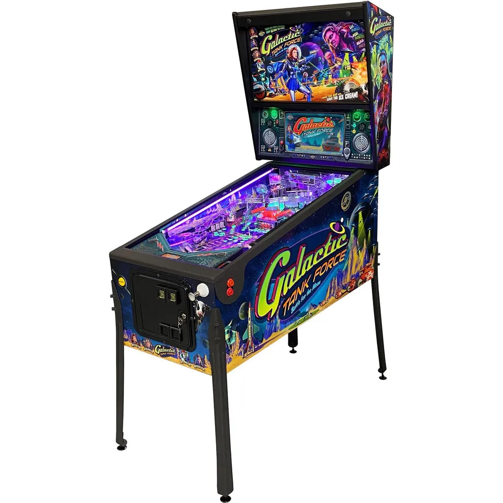 American Pinball Galactic Tank Force Deluxe Pinball Machine — image 1