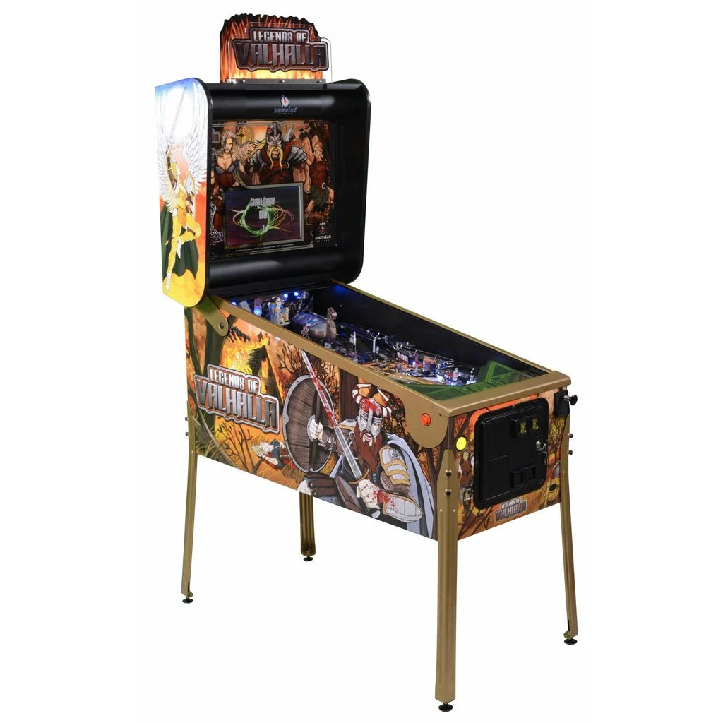 American Pinball Legends of Valhalla Deluxe Pinball Machine — image 1
