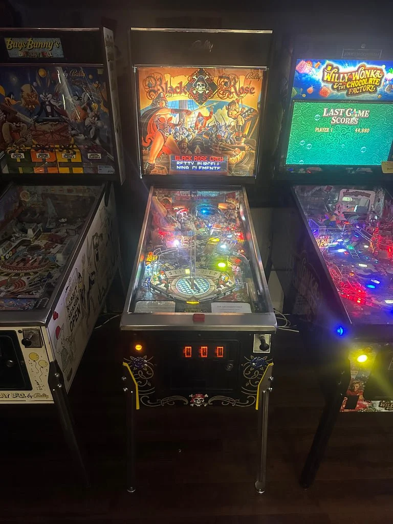 Bally Black Rose Pinball Machine — image 1
