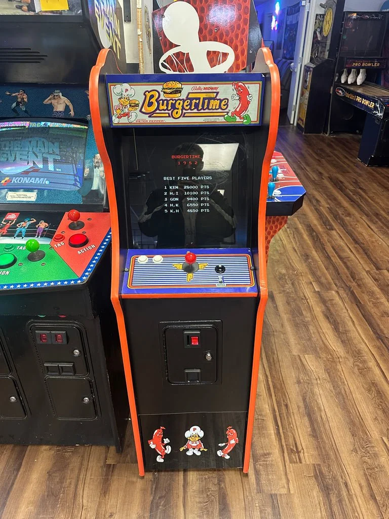 Bally Midway BurgerTime Classic Mini Cab Arcade Game — image 1
