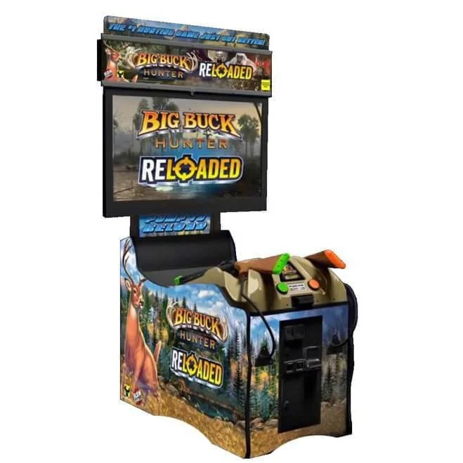 Big Buck Hunter Reloaded Panorama Shooting Arcade Game — image 1
