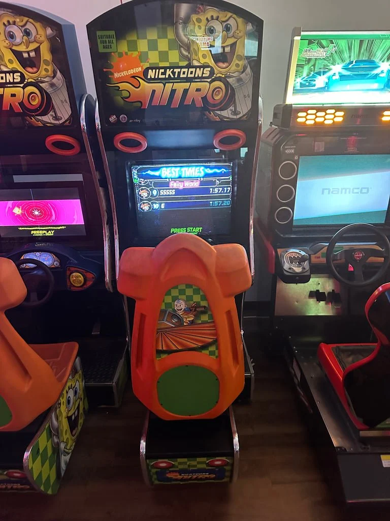 Chicago Gaming Company Nicktoons Racing Arcade Game — image 1