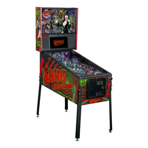 Elvira’s House of Horrors Premium Pinball Machine by Stern — image 1