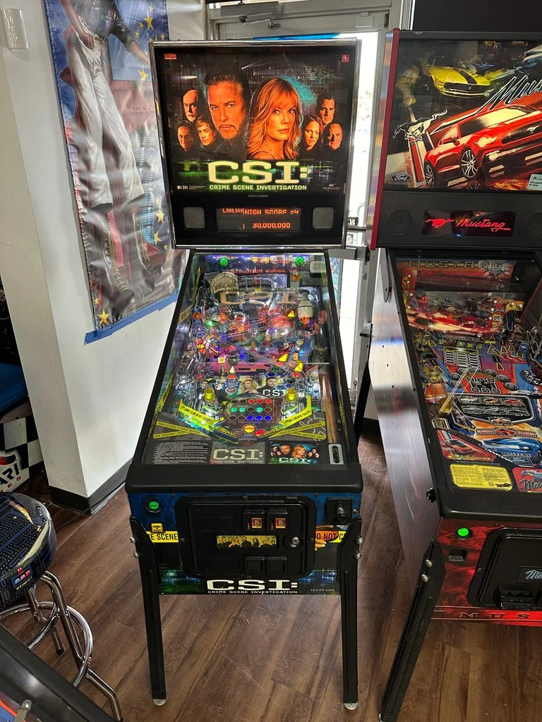Stern Pinball CSI: Crime Scene Investigation Pinball Machine — image 1