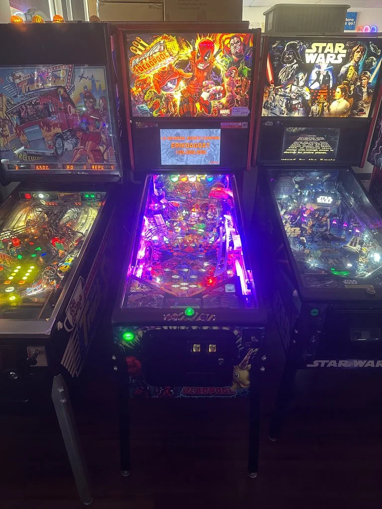 Stern Pinball LOADED Deadpool Premium Pinball Machine — image 1